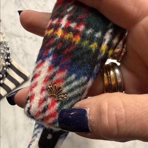 Lele Sadoughi NWOT Flannel Tartan Plaid Headband